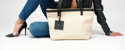 Bella Nation premium lifestyle tote bag designed in New Zealand styled in a refined modern setting